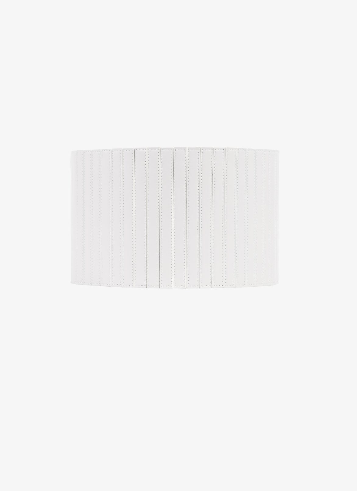 STRETCH CORSET BELT ALAÏA OPTIC WHITE STRETCH CORSET BELT